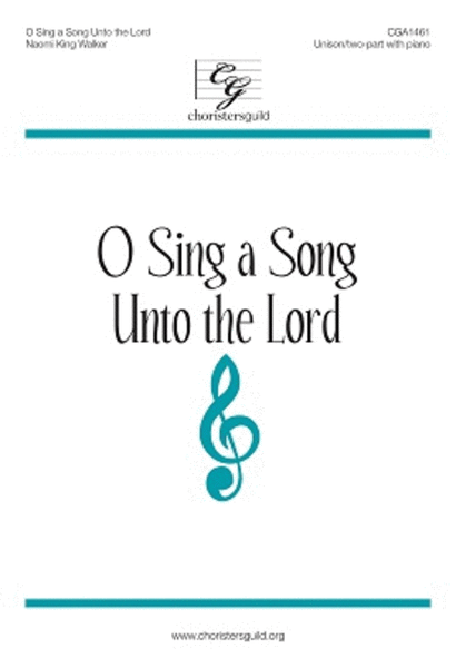 O Sing a Song Unto the Lord image number null