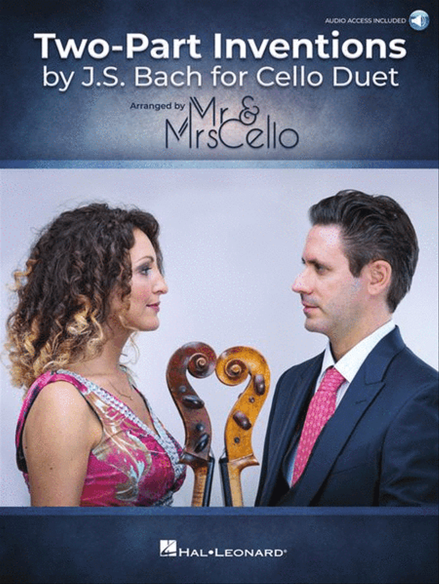 Two-Part Inventions by J.S. Bach for Cello Duet String Duet scores gallery preview page 2