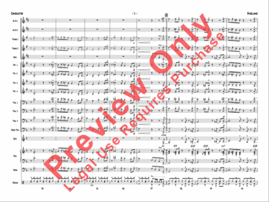 Birdland Birdland Jazz Ensemble scores gallery preview page 8