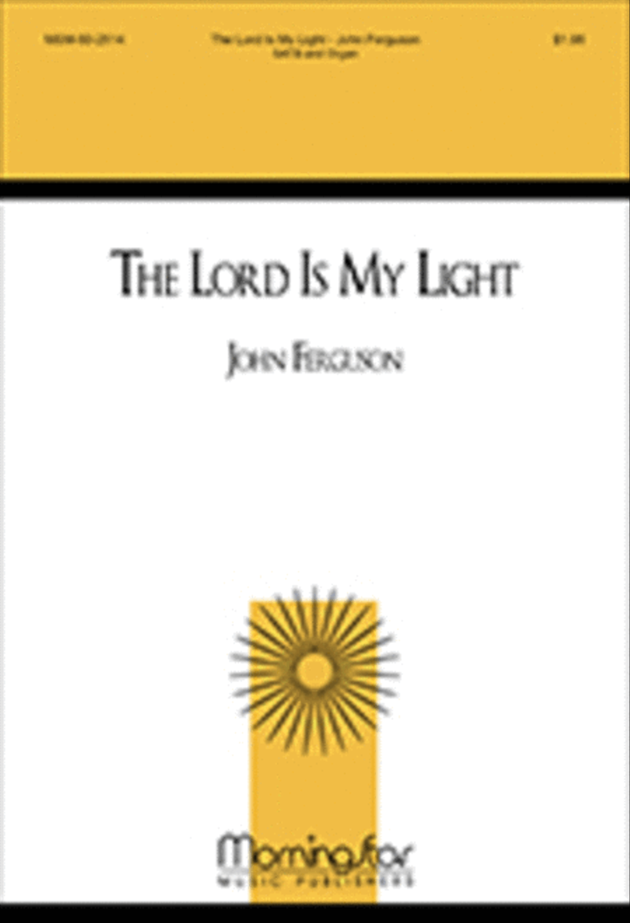 The Lord Is My Light 4-Part scores gallery preview page 1