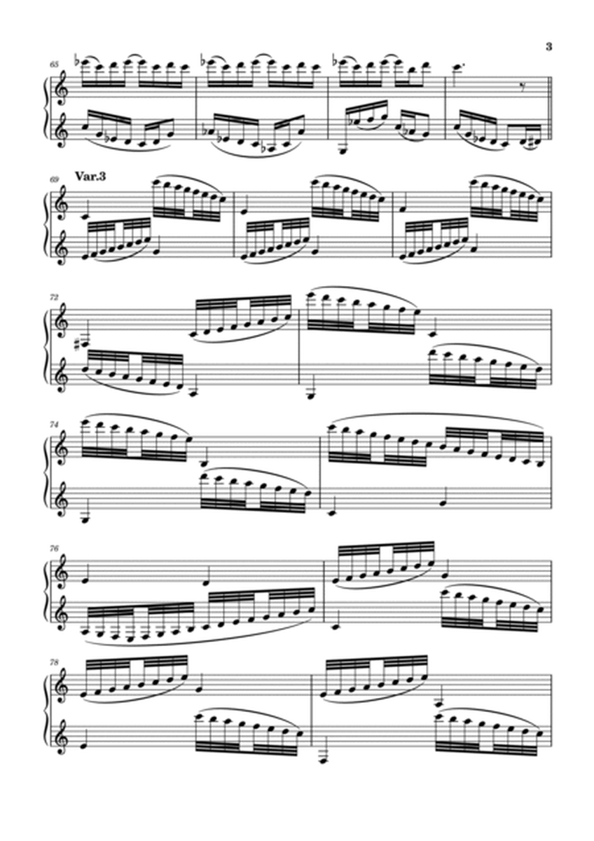 Scott Joplin: The Entertainer Theme and Variations for two Clarinets.