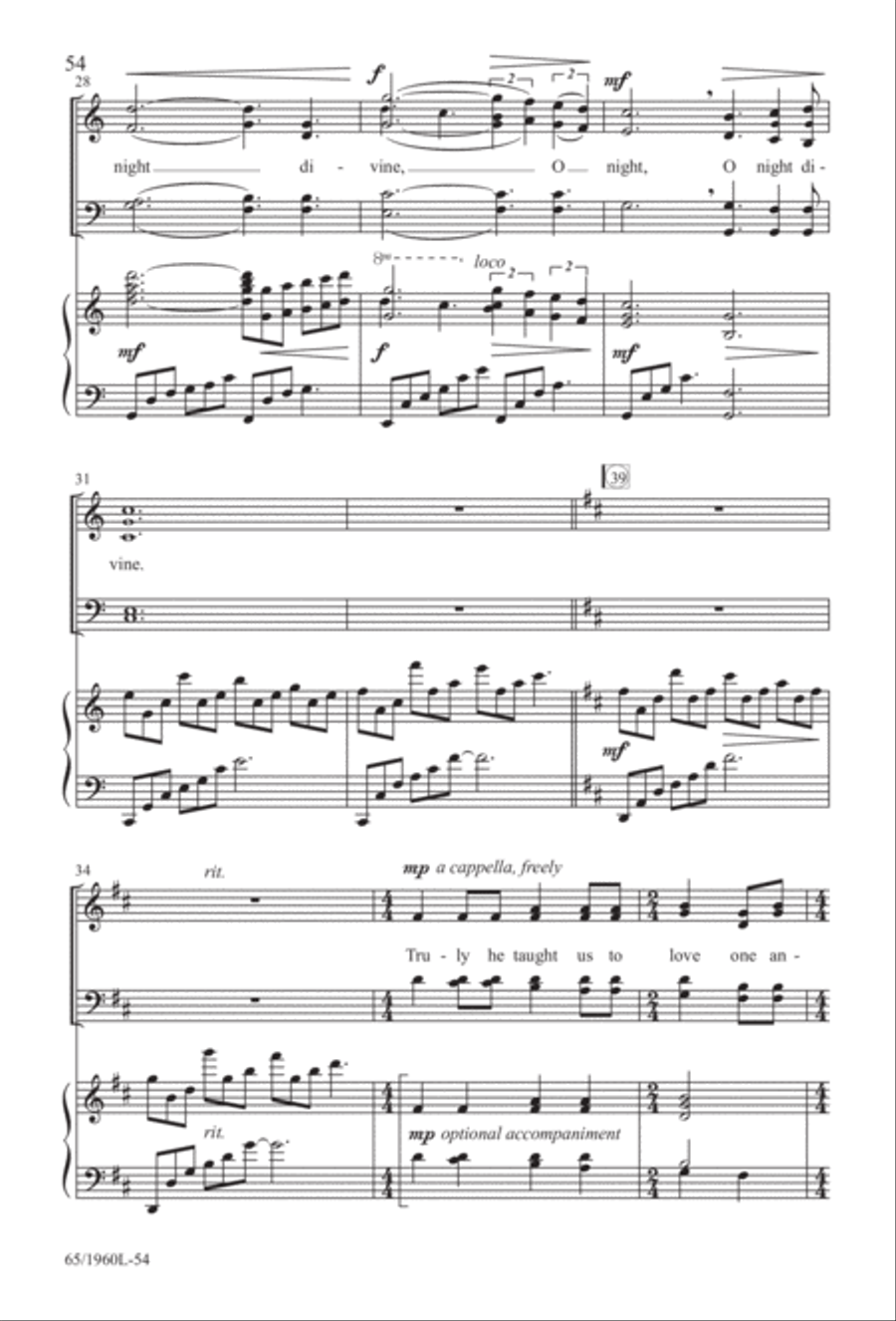 A New Birth...A New Beginning 4-Part scores gallery preview page 55
