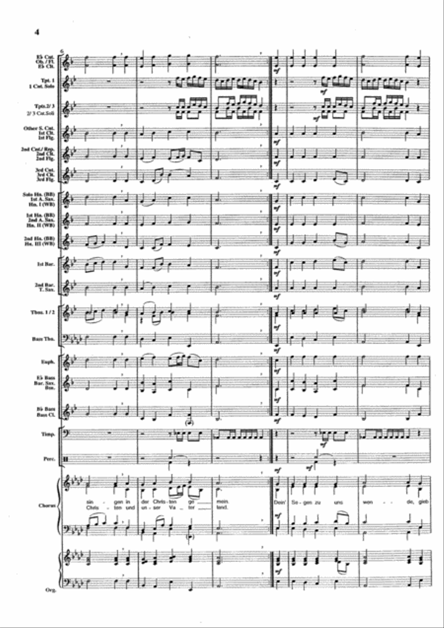 Chorale / Sinfonia & Gavotte Brass Band scores gallery preview page 5