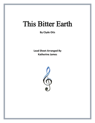 Book cover for This Bitter Earth