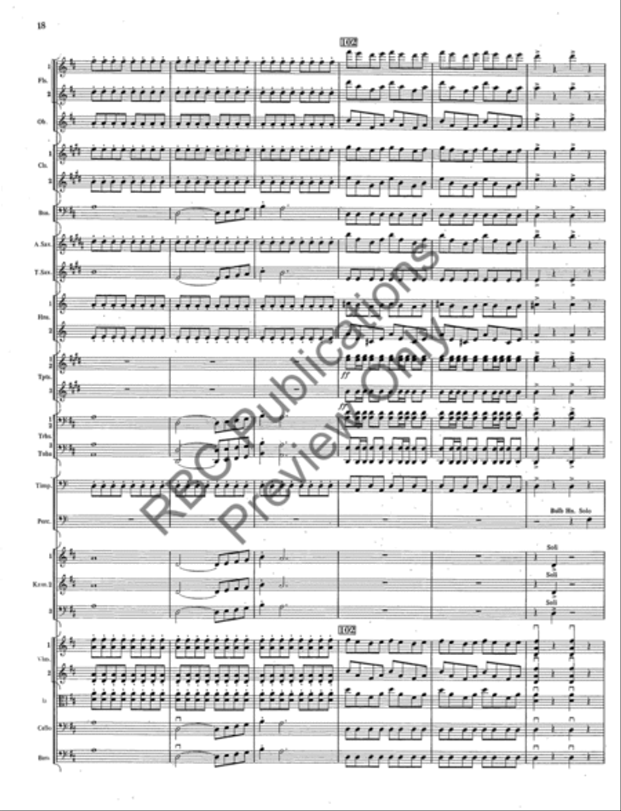 Concerto Gross Orchestra Concerto Gross Orchestra Full Orchestra scores gallery preview page 19
