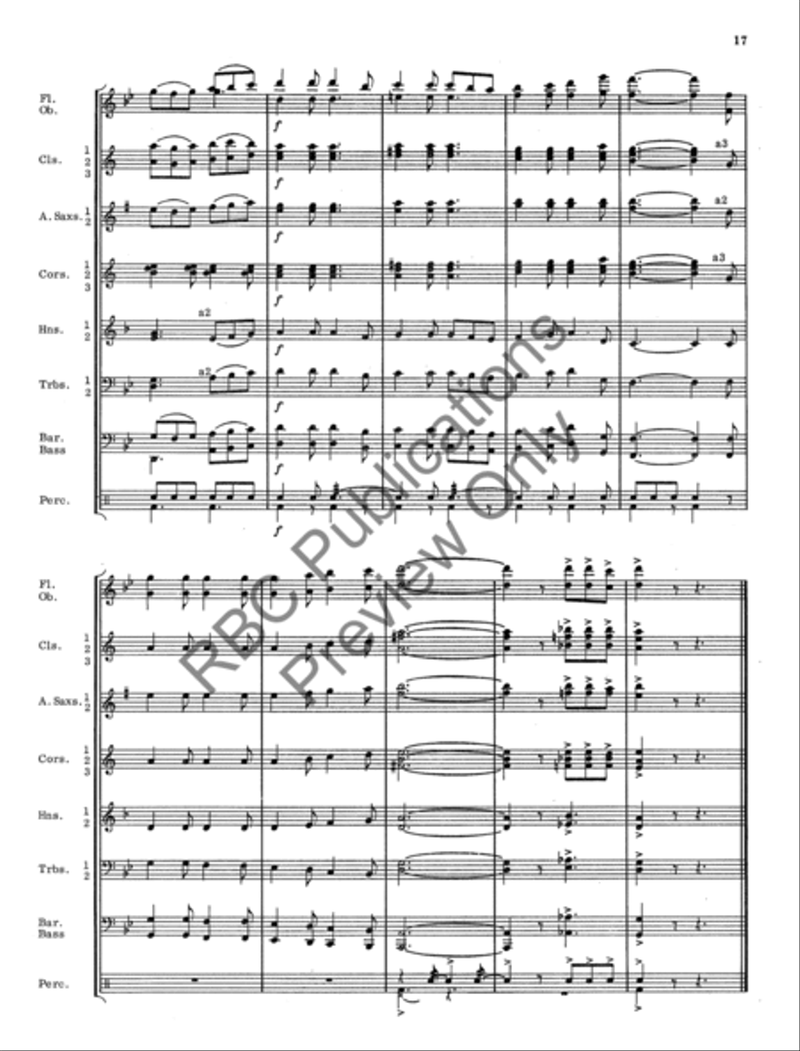 Coasts Of High Barbary Coasts Of High Barbary Concert Band scores gallery preview page 18