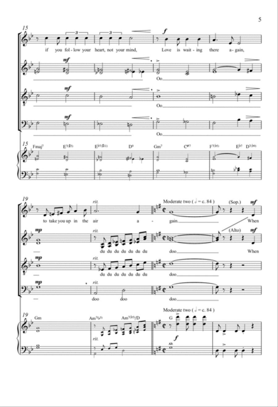 C'est Magnifique 4-Part scores gallery preview page 3