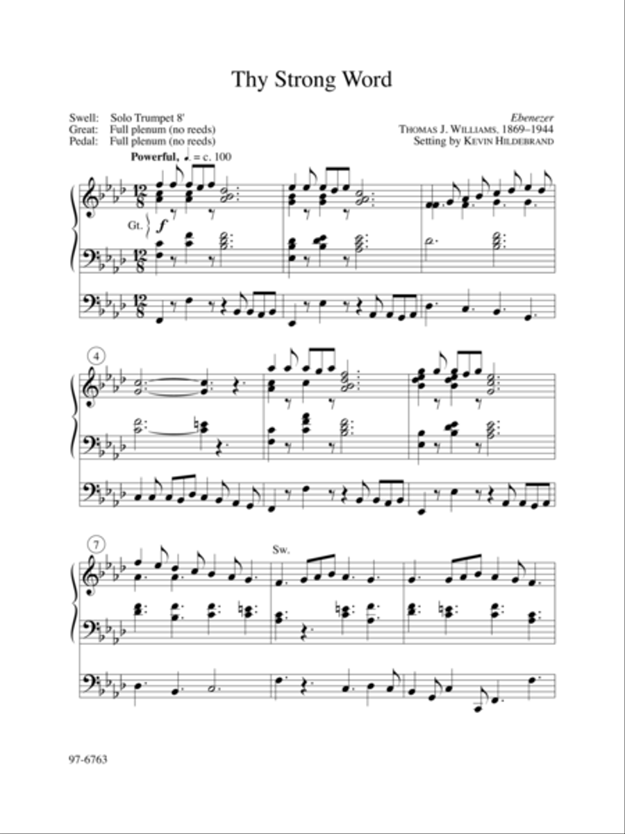 Six Hymn Improvisations, Set 1