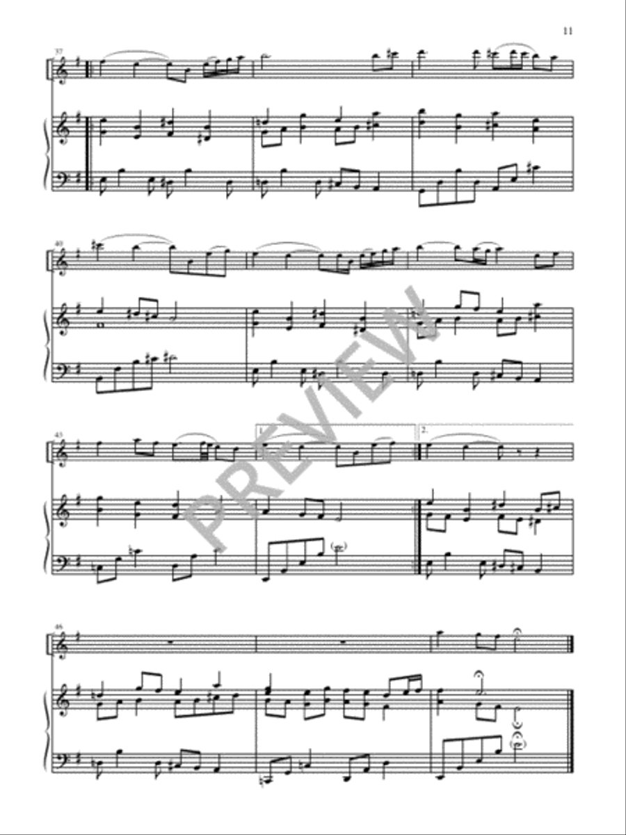 Five More Liturgical Meditations C Instrument scores gallery preview page 13
