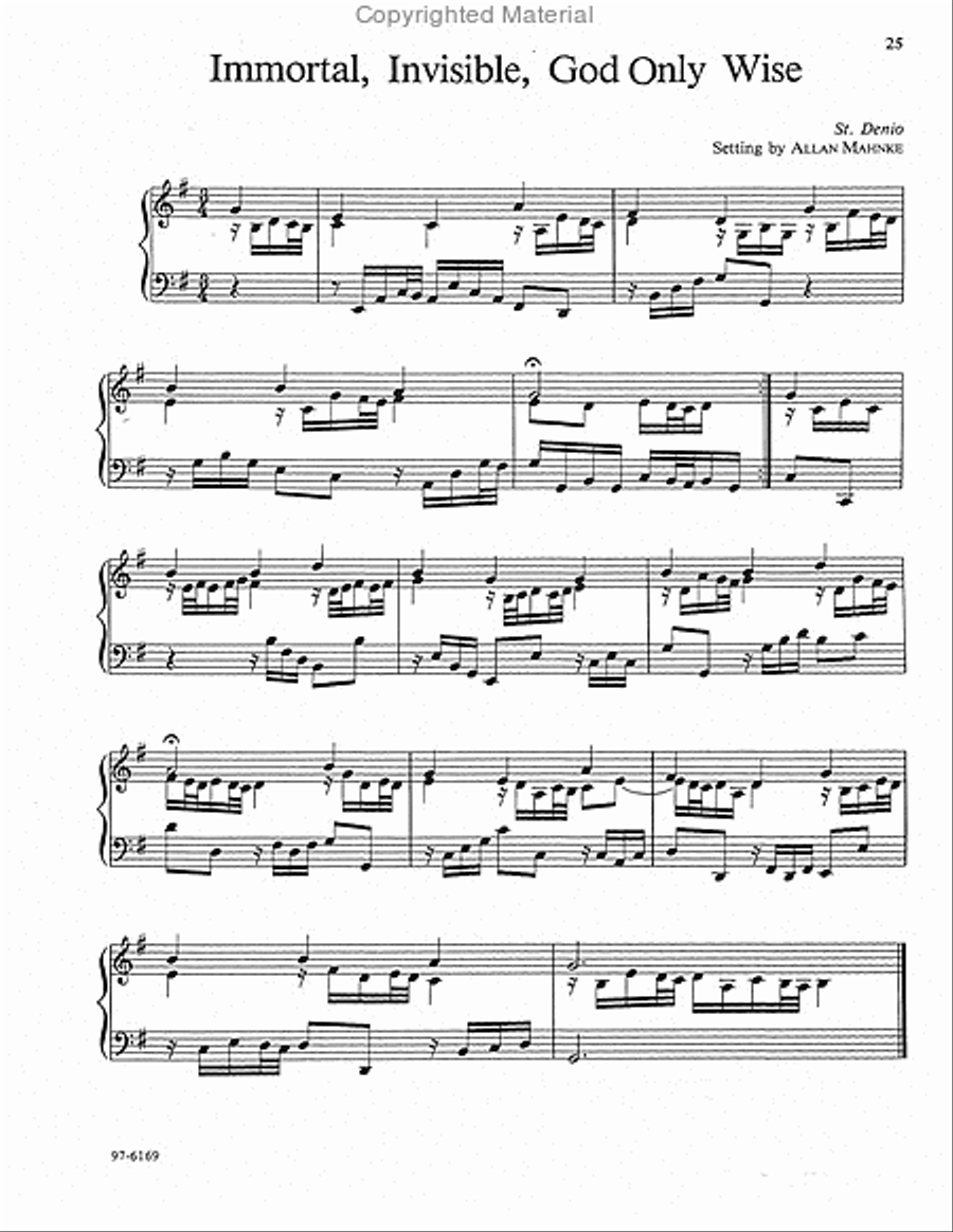 The (Really) Little Organ Book Organ scores gallery preview page 13