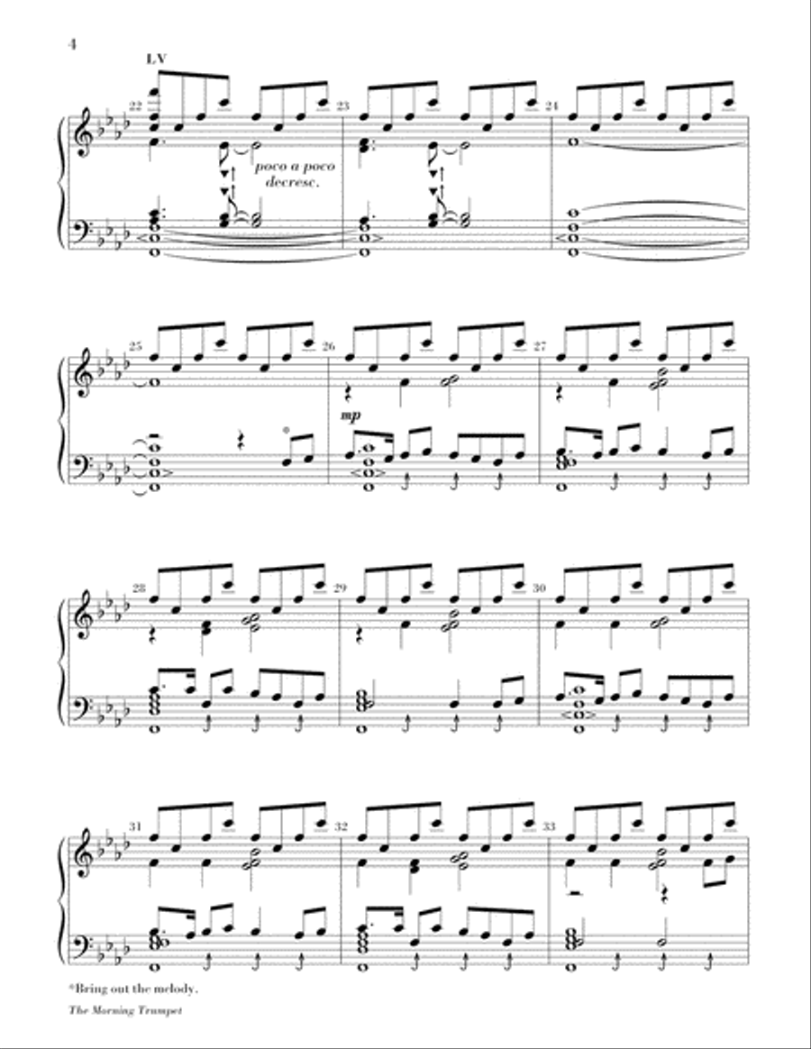 The Morning Trumpet 5-Octaves scores gallery preview page 4