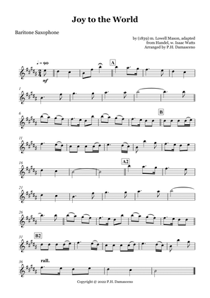 Joy to the World - Baritone Saxophone Solo