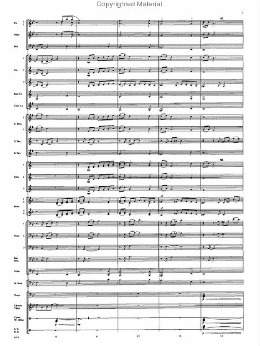Pastorale Pastorale Concert Band scores gallery preview page 4