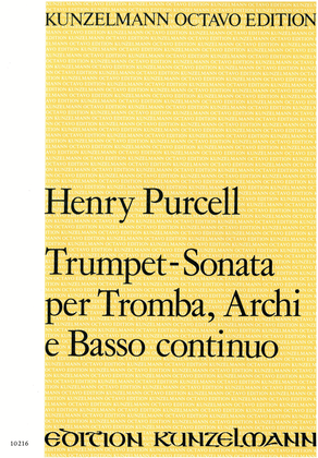 Book cover for Sonata for trumpet