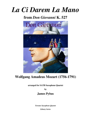 Book cover for La Ci Carem La Mano (from Mozart’s opera Don Giovanni)