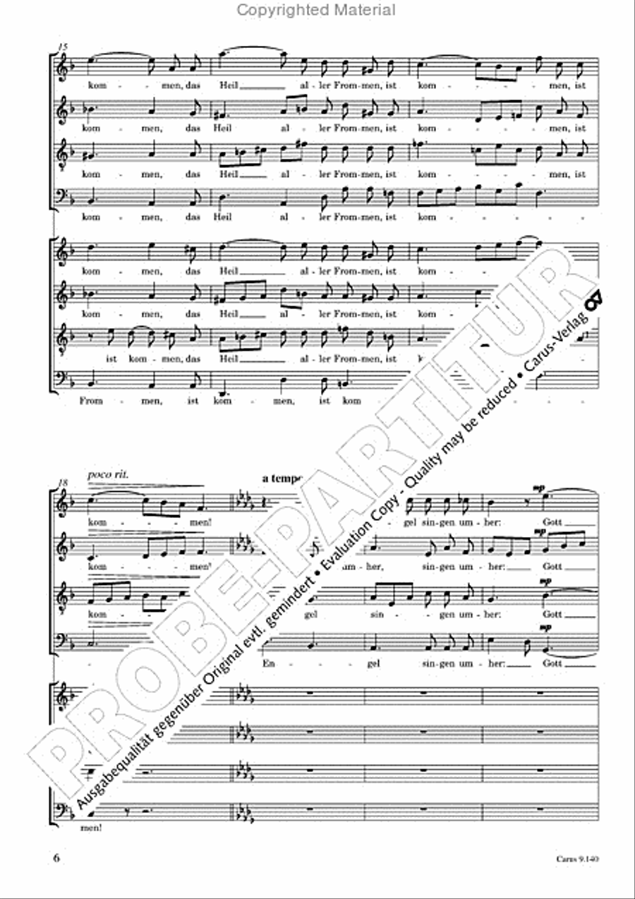 Cornelius / Gottwald: Three Christmas Songs Score scores gallery preview page 7