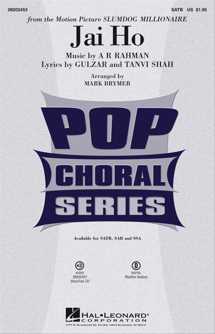 Jai Ho (from The Motion Picture Slumdog Millionaire) Choir scores gallery preview page 1