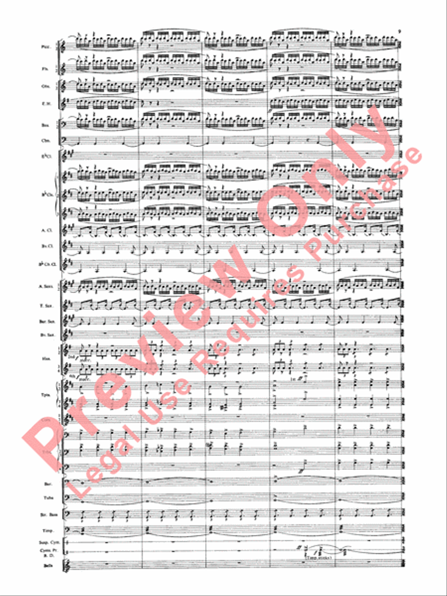 Russian Christmas Music Russian Christmas Music Concert Band scores gallery preview page 12