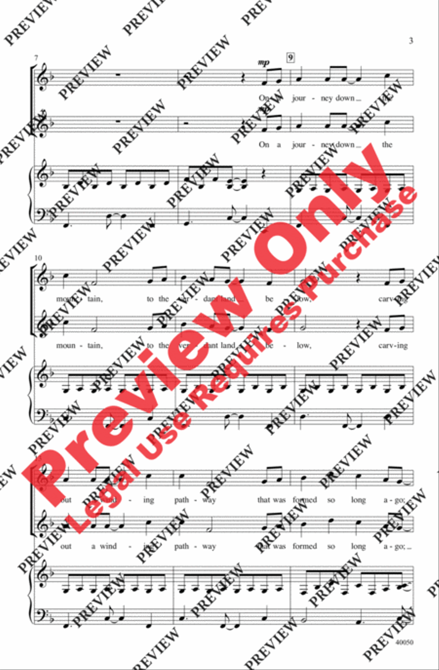 River Run Free 2-Part scores gallery preview page 3