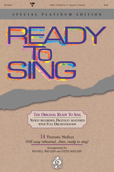 Ready To Sing V.1 Platinum Edition (Conductor's Score Only) image number null