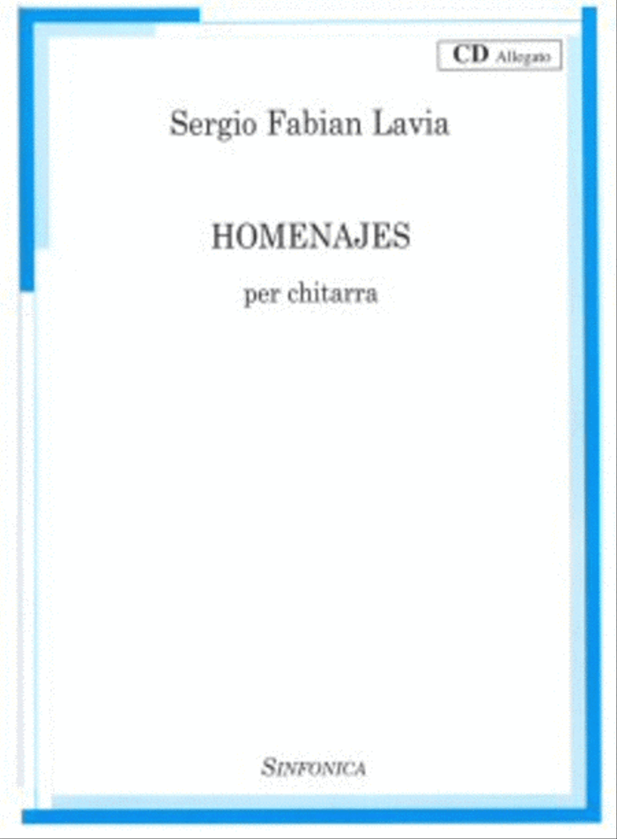 Homenajes Homenajes Guitar scores gallery preview page 1