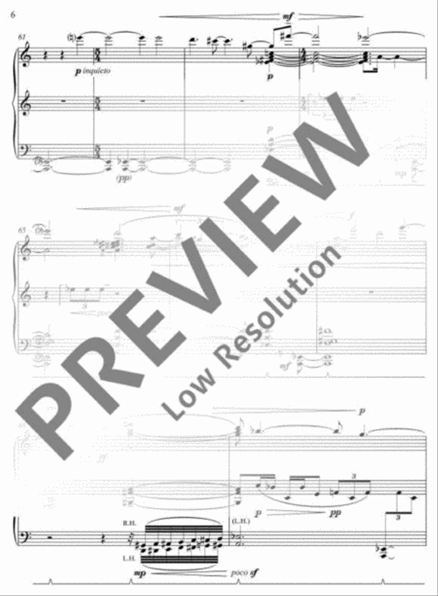 Notte Oscura Notte Oscura Piano Solo scores gallery preview page 9