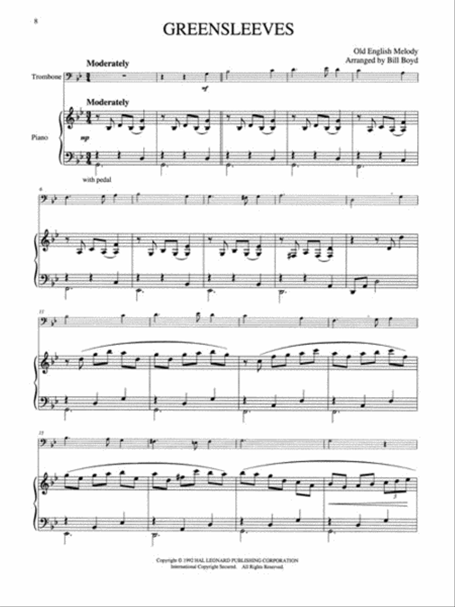 Canadian Brass Book of Easy Trombone Solos