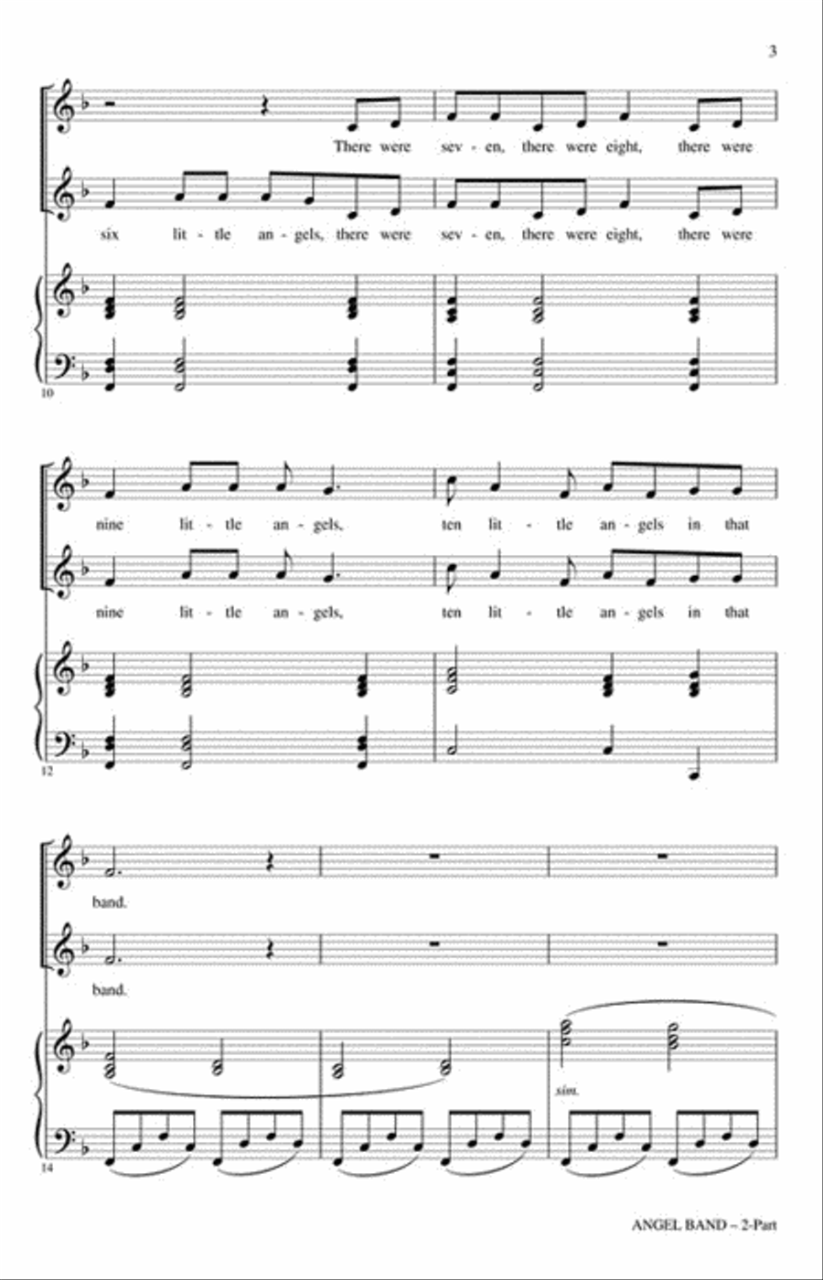Angel Band 2-Part scores gallery preview page 3