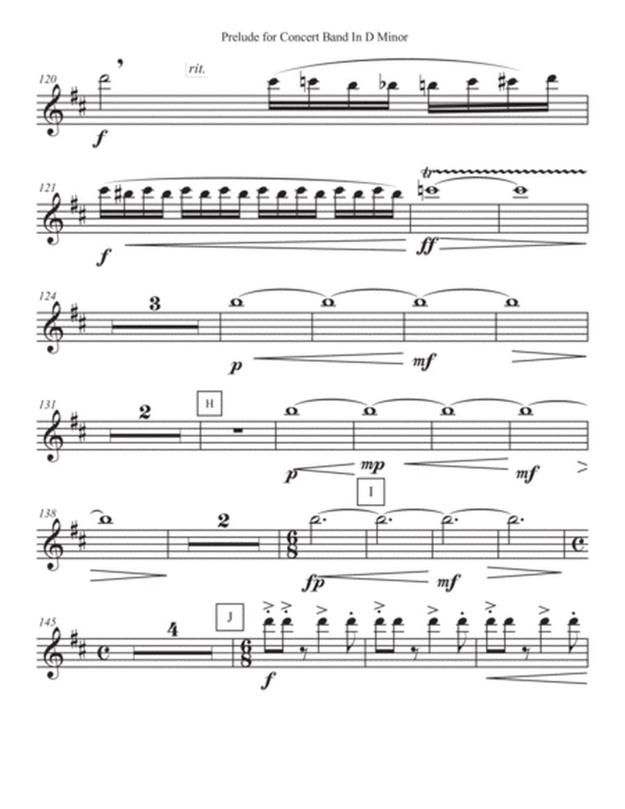 Mary Prelude for Concert Band (Set of Parts)