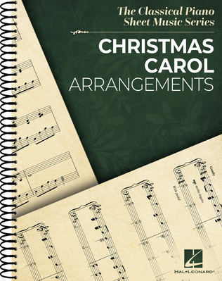 Book cover for Christmas Carol Arrangements