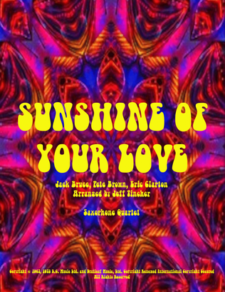 Sunshine Of Your Love