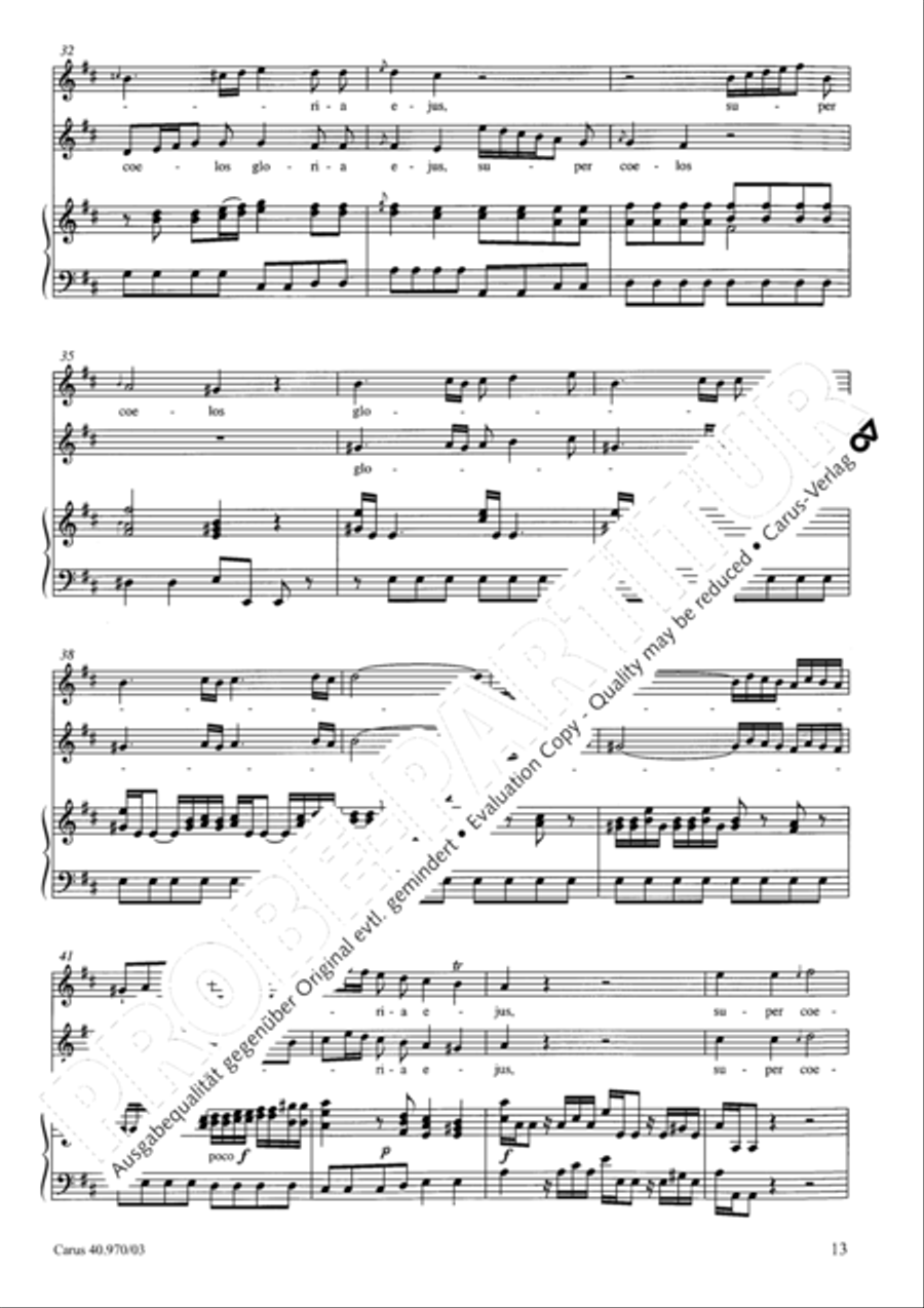 Laudate pueri SSA scores gallery preview page 14