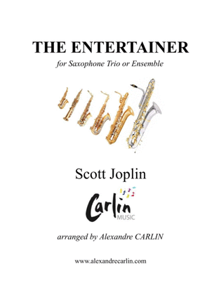 The entertainer by Scott Joplin - Arranged for Saxophone Trio or Ensemble