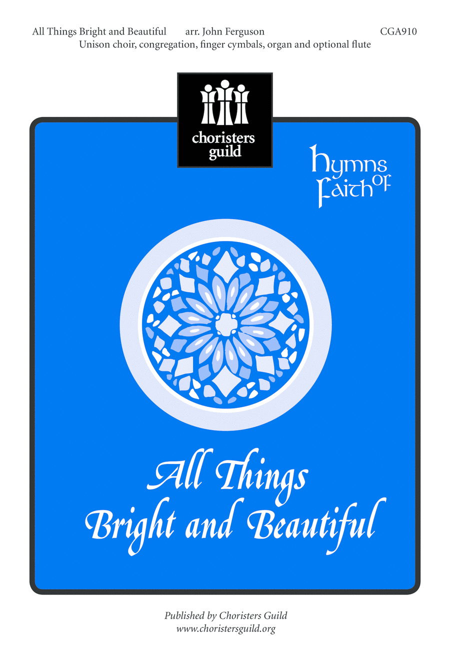 All Things Bright and Beautiful (arr. Ferguson) Choir scores gallery preview page 1