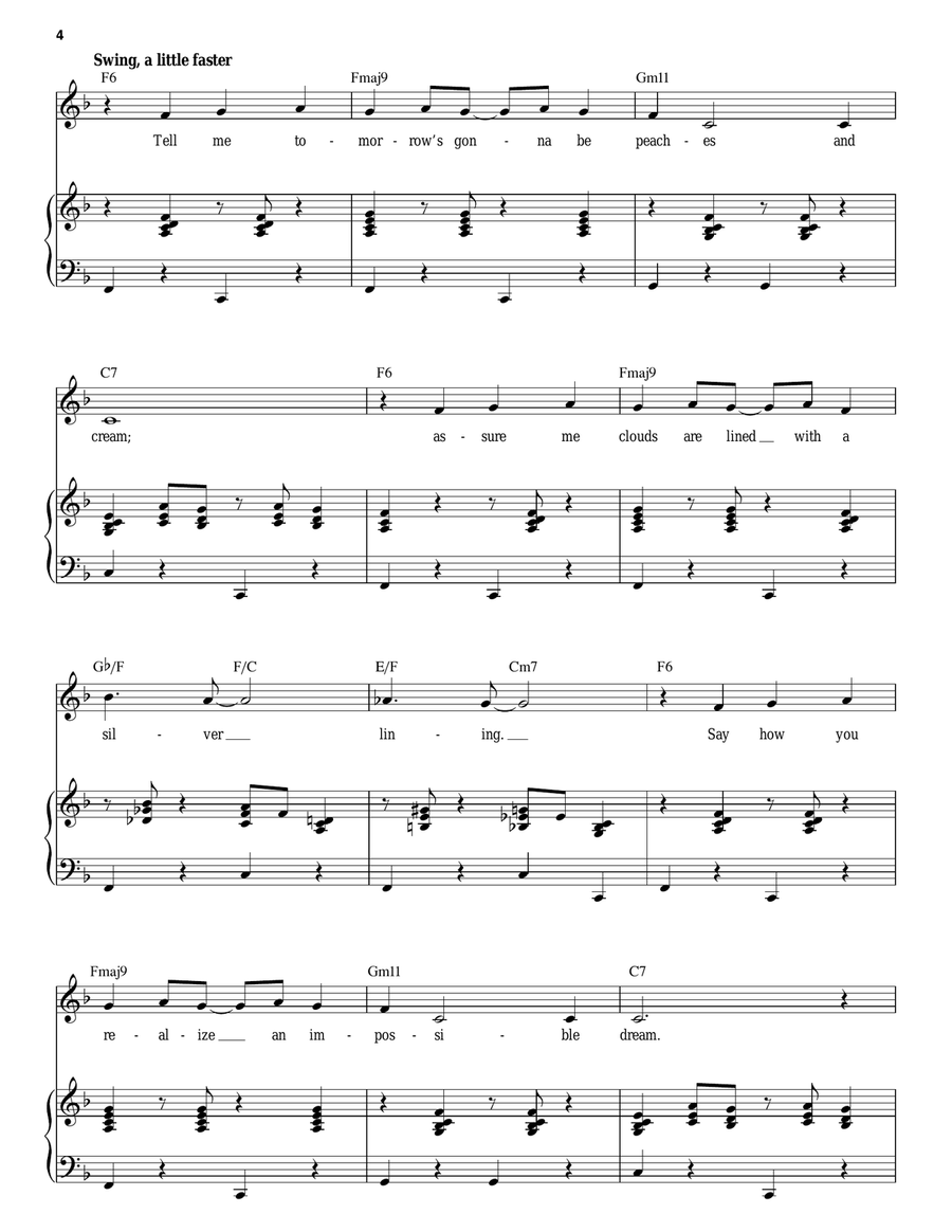 Sing Happy Sing Happy Piano, Vocal scores gallery preview page 4