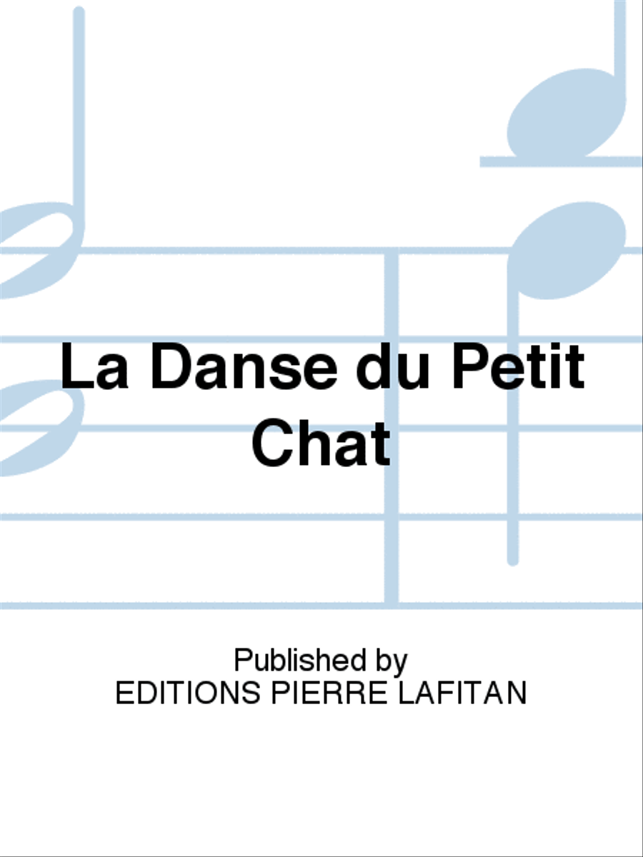 La Danse du Petit Chat Guitar scores gallery preview page 1