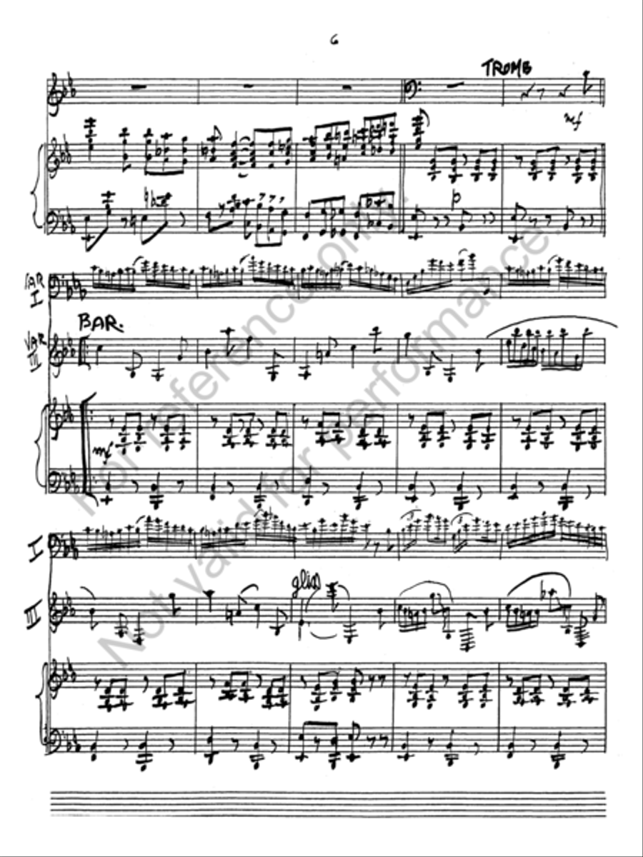 Carnival of Carnivals Carnival of Carnivals Concert Band scores gallery preview page 6