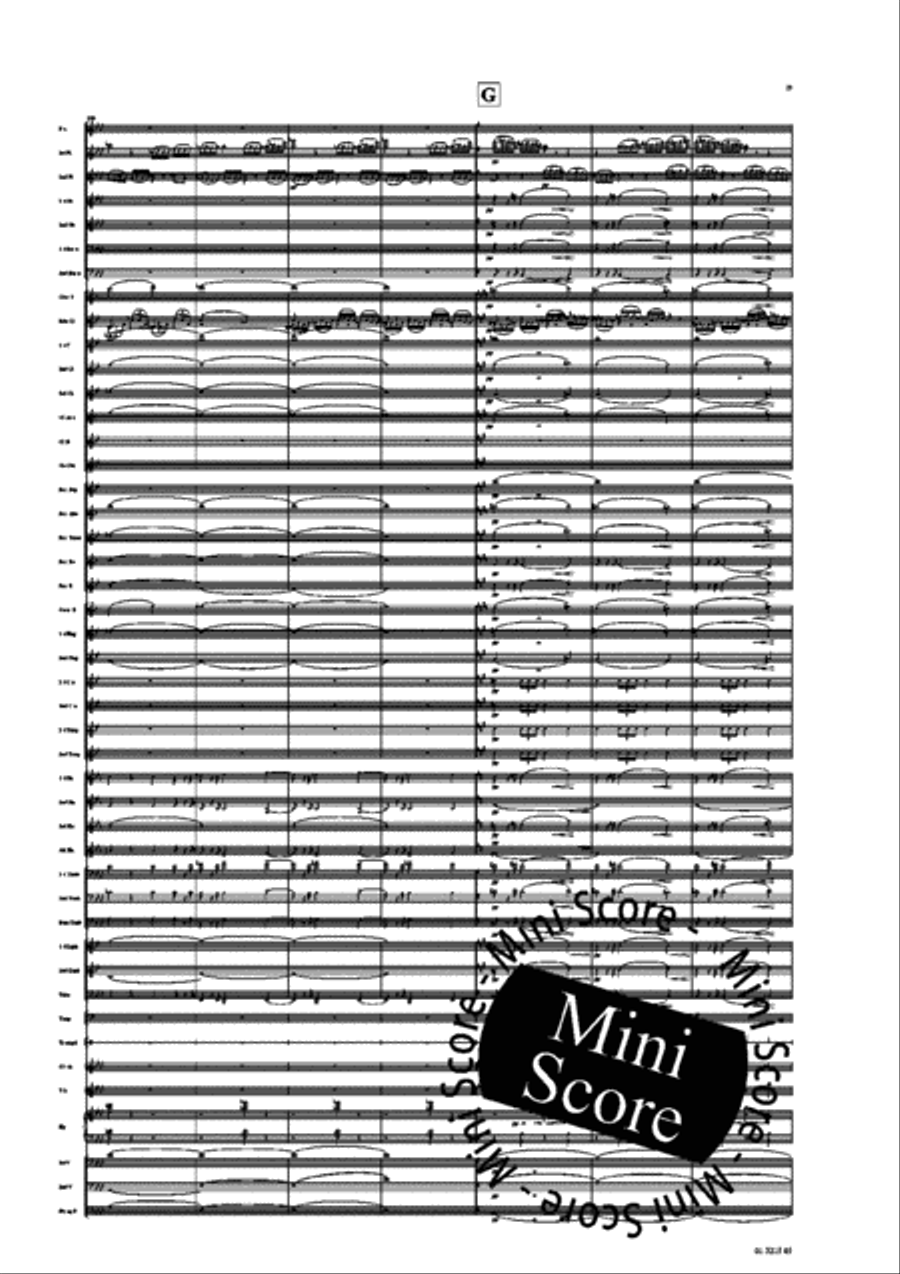Ma Vlast Concert Band scores gallery preview page 27
