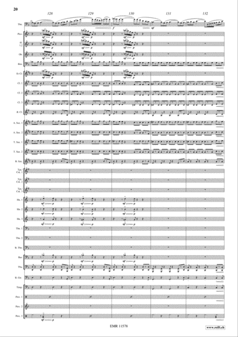 Cirrus Concert Band scores gallery preview page 20
