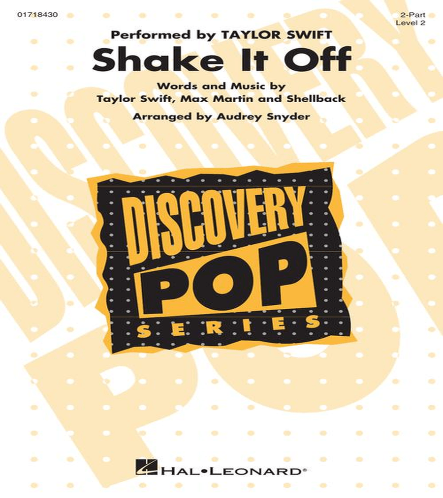 Shake It Off Shake It Off 2-Part scores gallery preview page 2