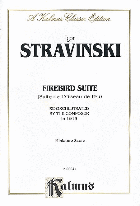 Igor Stravinsky: Stravinsky Firebird Suite