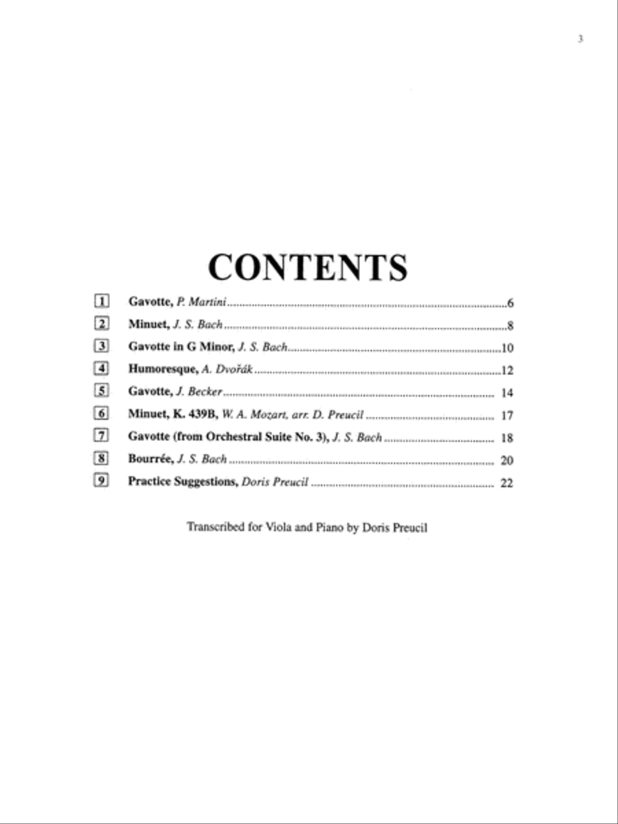 Suzuki Viola School, Volume 3