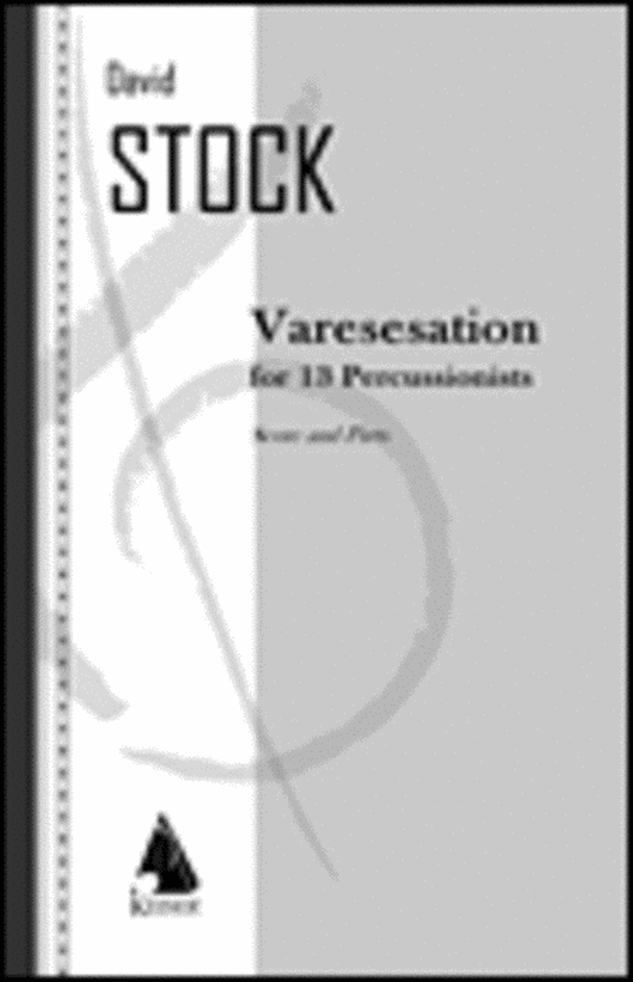 Varesesation for 13 Percussion Percussion scores gallery preview page 1