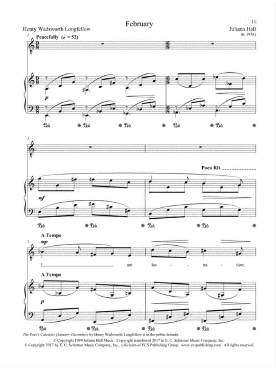 February Tenor Voice scores gallery preview page 2