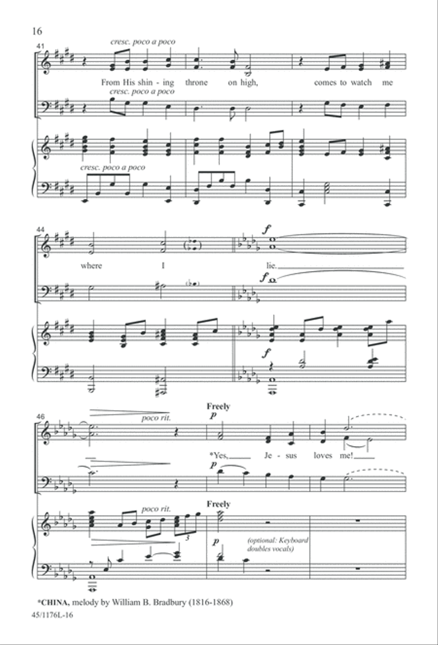 10 More Anthems for about 10 Singers 3-Part scores gallery preview page 16
