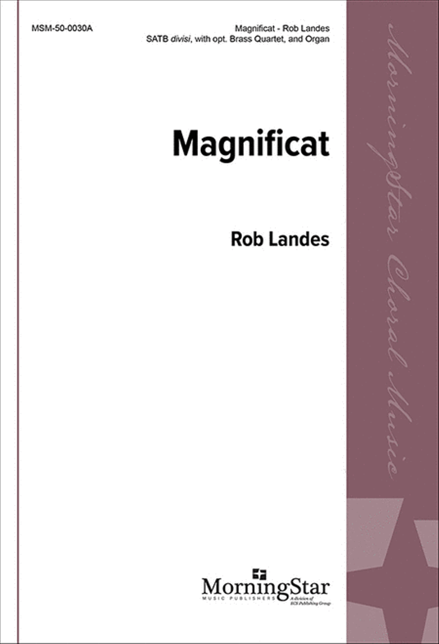 Magnificat Magnificat 4-Part scores gallery preview page 1
