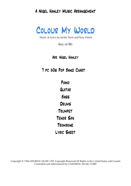 Color My World image number null