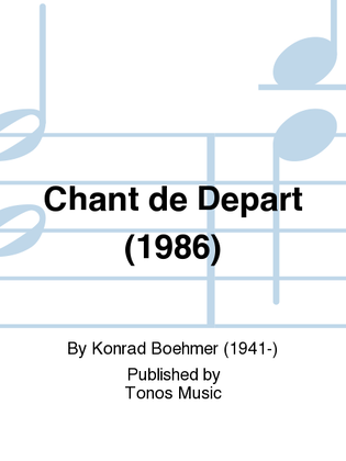 Chant de Depart (1986)