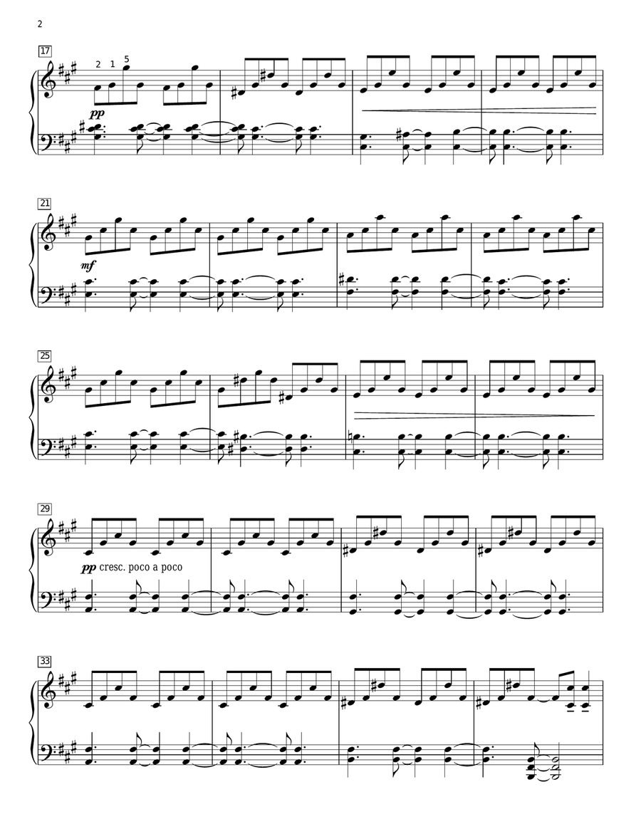 Atlas [Classical version] (arr. Phillip Keveren) Piano Solo scores gallery preview page 2