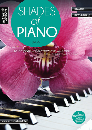 Book cover for Shades of Piano